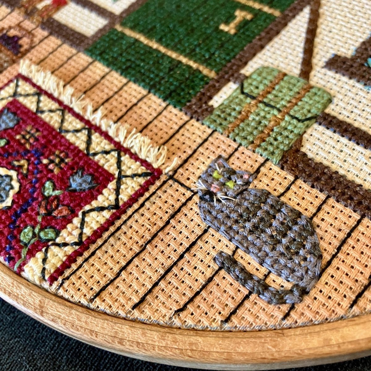 Hedge Witch Cross Stitch