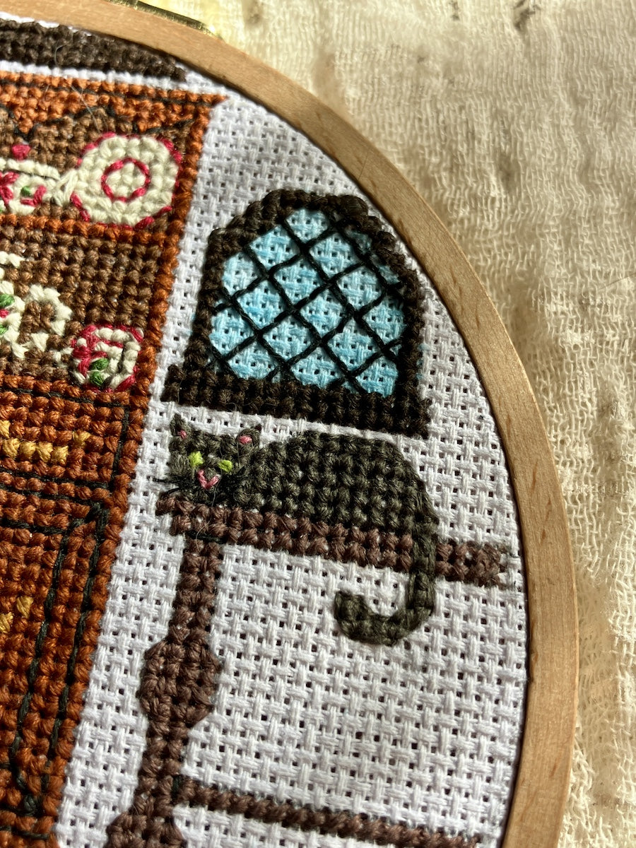 Kitchen Witch Cross Stitch