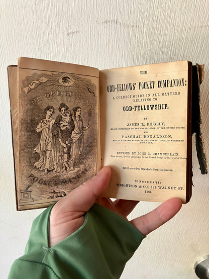 Odd-Fellow's Pocket Companion 1867