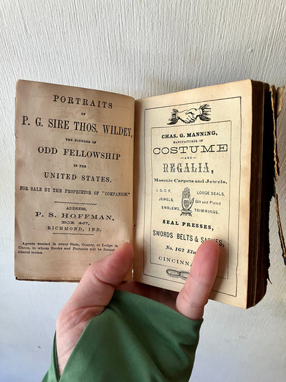 Odd-Fellow's Pocket Companion 1867