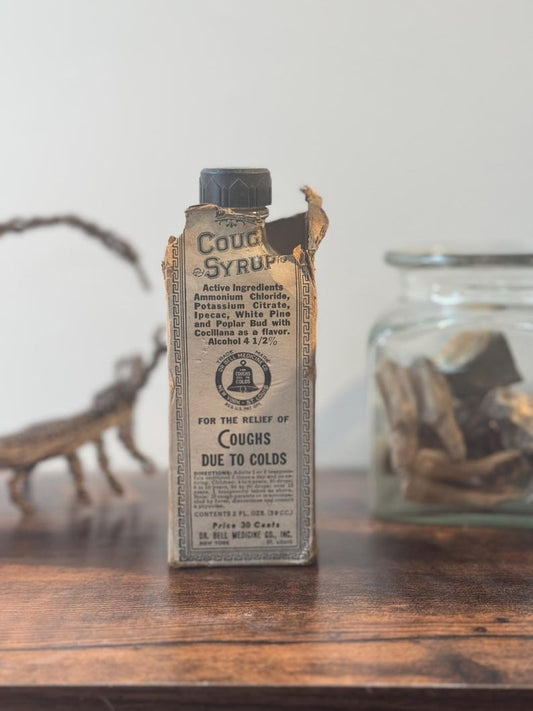Dr. Bells Medicine Co Cough Syrup - Vintage