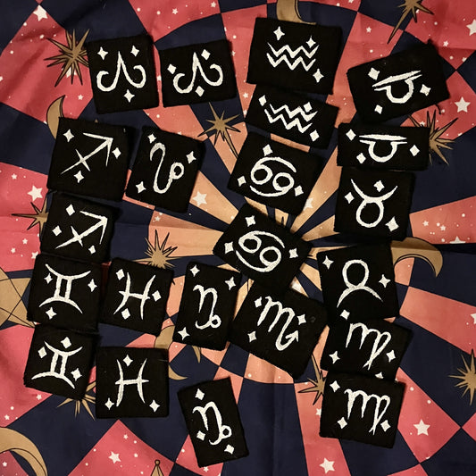 Small Zodiac Patches