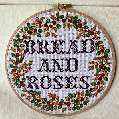 Bread and Roses Cross Stitch