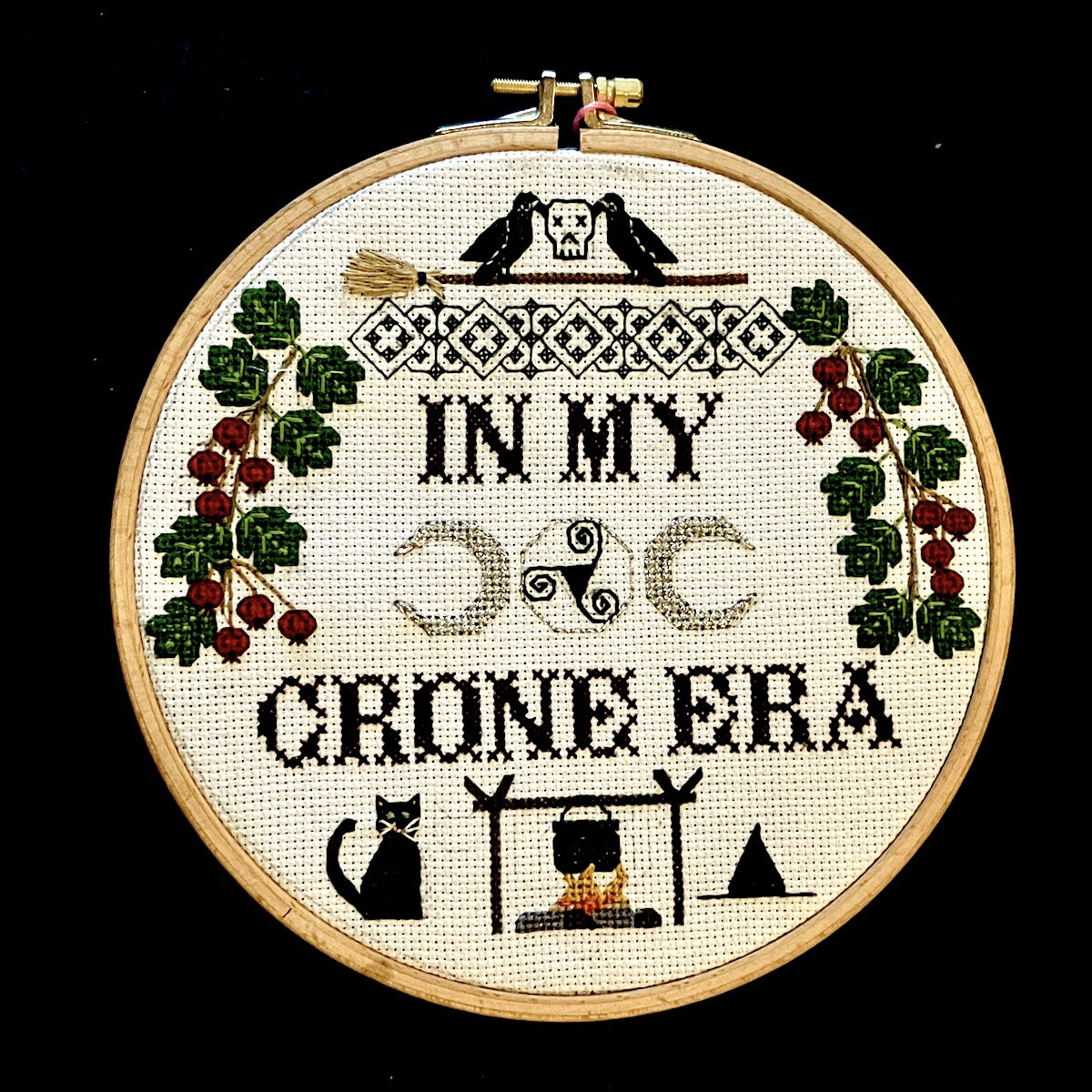 In My Crone Era Cross Stitch