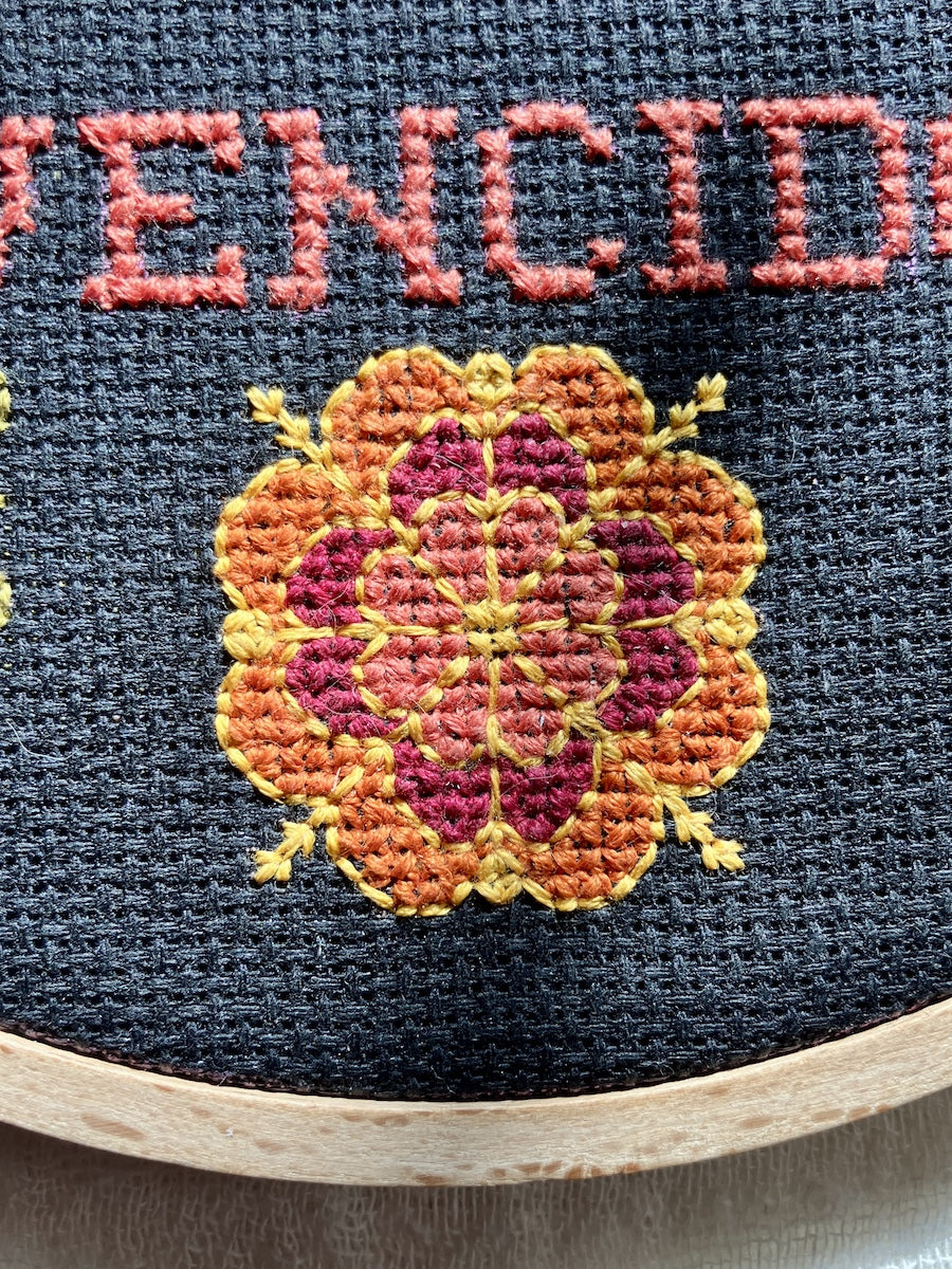 El Pueblo Unido Cross Stitch