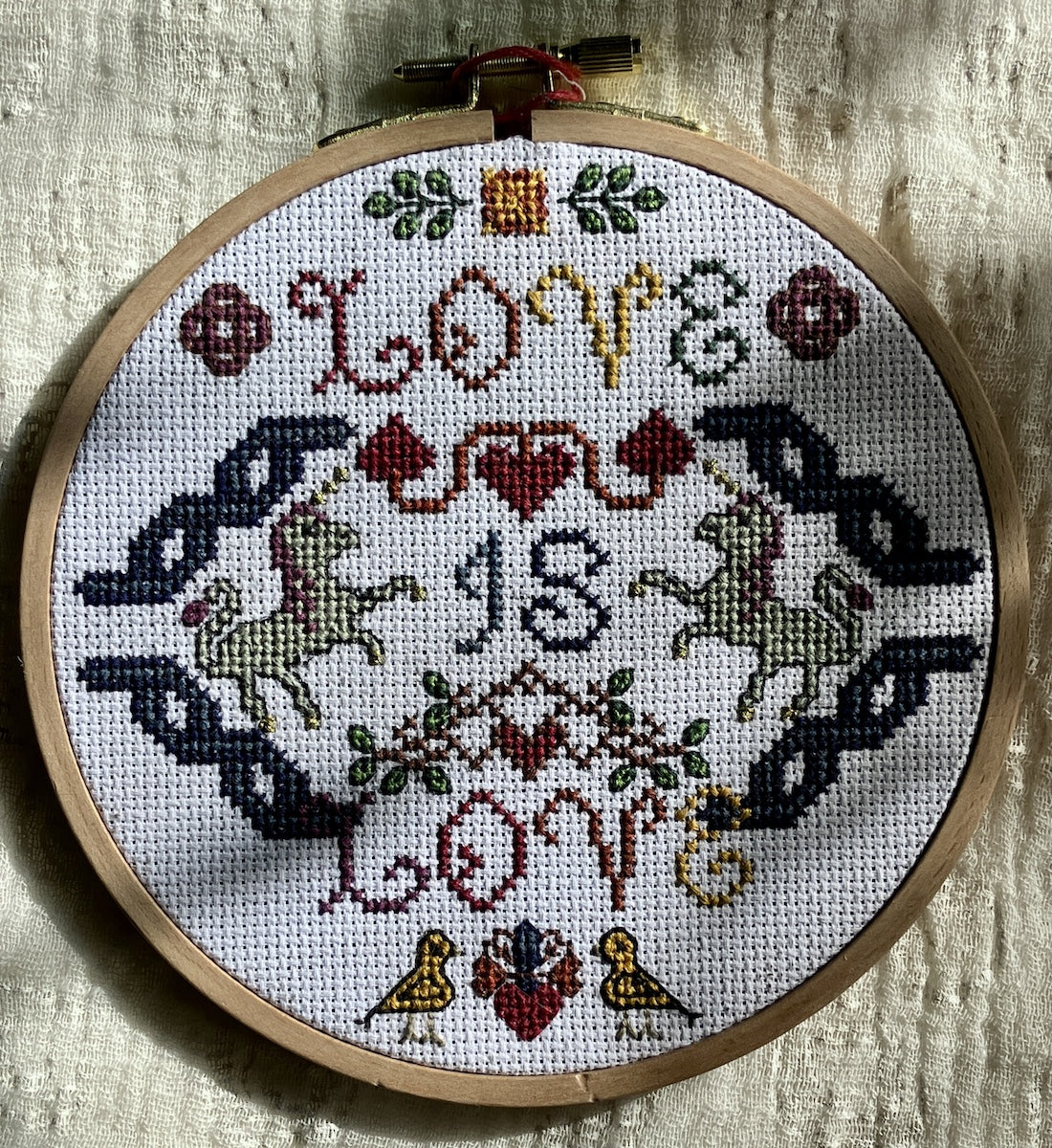 Love is Love Cross Stitch